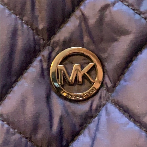 Michael Kors Quilted Puffer Jacket Purple S - Picture 3 of 11